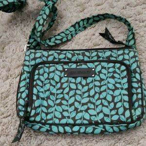 Vera Bradley Sage Crossbody with built-in Wallet